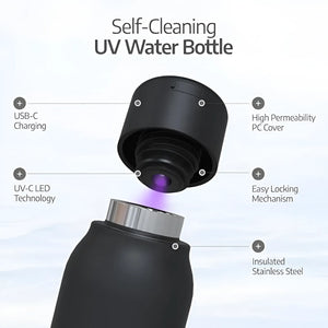 HydraPure Smart UV-C Bottle