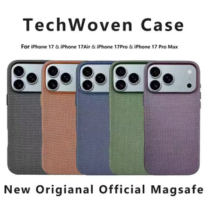 New IPhone 17, 17 Pro and 17 Pro Max TechWoven Cases with MagSafe